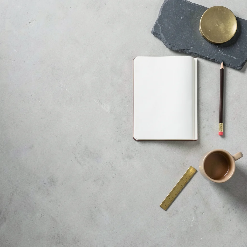 Notebook and plans ready for a home project conversation